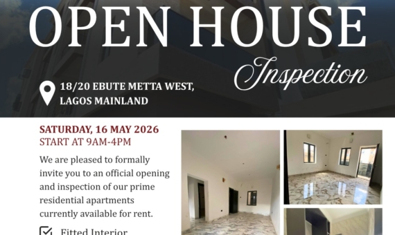 Invitation : Rental Open House Inspection