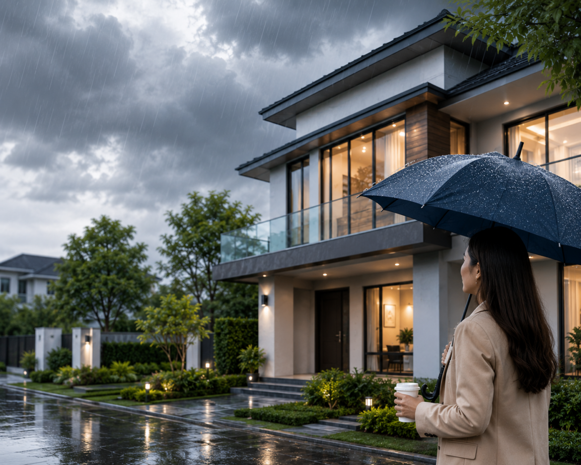 Smart Real Estate Activities During the Rainy Season